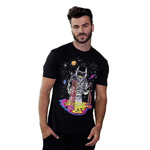 Men's Space Drip Graphic Tees for Men S - 4XL