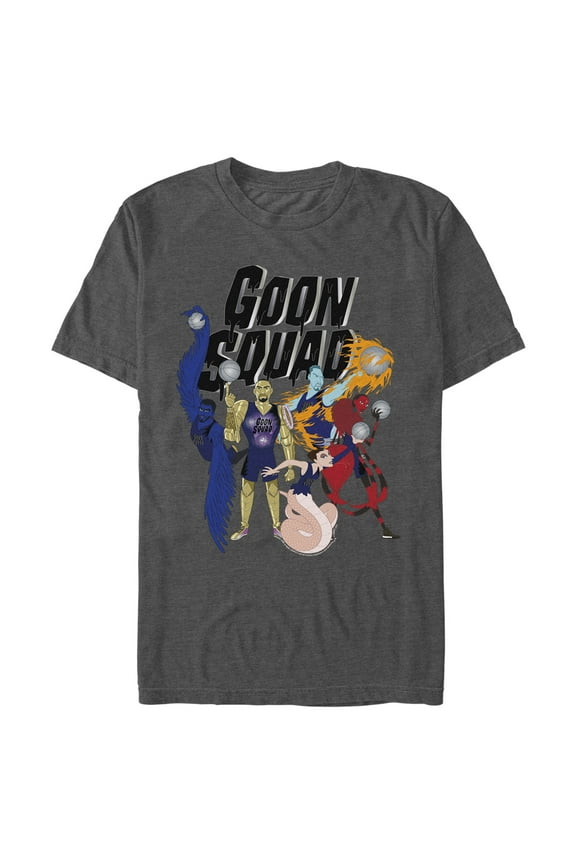 Men's Space Jam: A New Legacy Goon Squad Graphic Tee Charcoal Heather Large