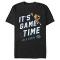 thumbnail image 1 of Men's Space Jam: A New Legacy Lola Bunny It's Game Time  Graphic Tee Black Large, 1 of 5