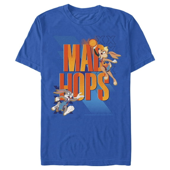 Men's Space Jam: A New Legacy Mad Hops Graphic Tee Royal Blue X Large