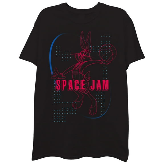 Men's Space Jam A New Legacy Short Sleeve T-Shirt- Looney Tunes Tune Squad Bugs Bunny T-Shirt