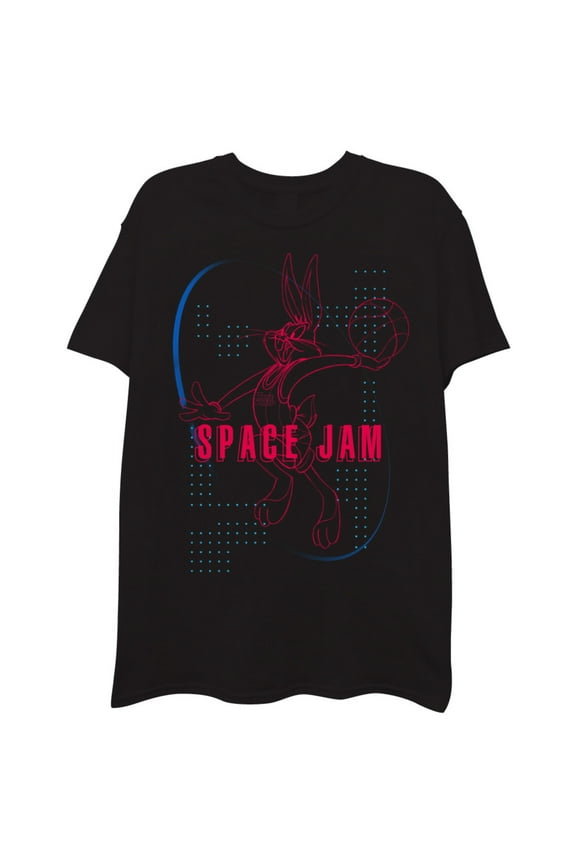 Men's Space Jam A New Legacy Short Sleeve T-Shirt- Looney Tunes Tune Squad Bugs Bunny T-Shirt
