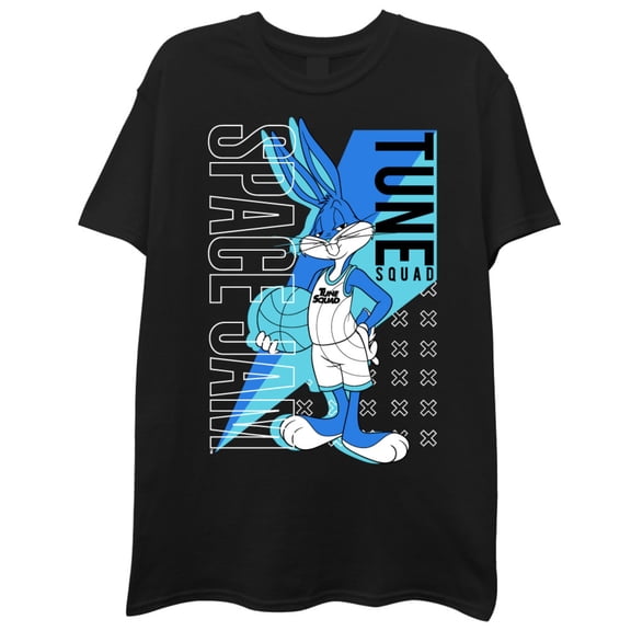 Men's Space Jam A New Legacy Short Sleeve T-Shirt- Looney Tunes Tune Squad Bugs Bunny T-Shirt