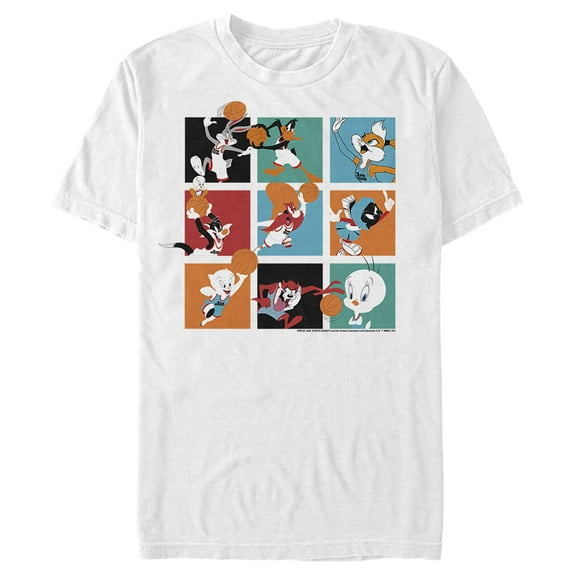 Men's Space Jam: A New Legacy Tune Squad Boxes  Graphic Tee White Small