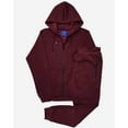 thumbnail image 1 of Men Tech Jogger Fleece Suit Top and Bottom Sweatsuit Outfit, 1 of 11