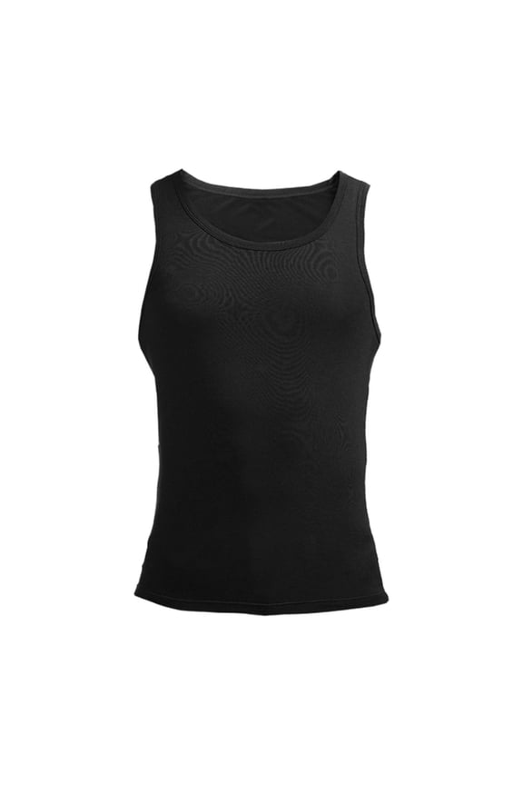 Men's Spandex Blend Tank Tops, Comfortable, Durable, Ribbed Fabric, Multiple Sizes