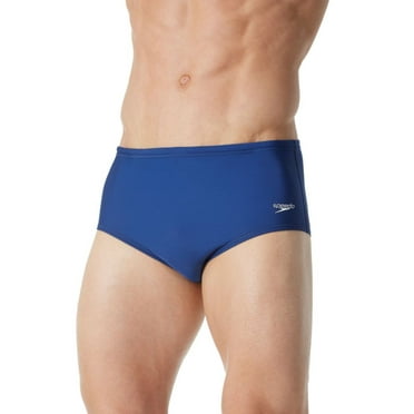 Men's Speedo 7300121 Dive 5 Inch Powerflex Swim Brief (New Navy 30 Waist)