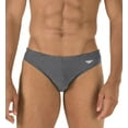 thumbnail image 1 of Men's Speedo 7300165 Solar 1 Inch Swim Brief (Heather Grey 30 Waist), 1 of 6