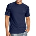 thumbnail image 1 of Men's Speedo 7748220 Easy Regular Fit Short Sleeve Swim Shirt (Peacoat L), 1 of 7