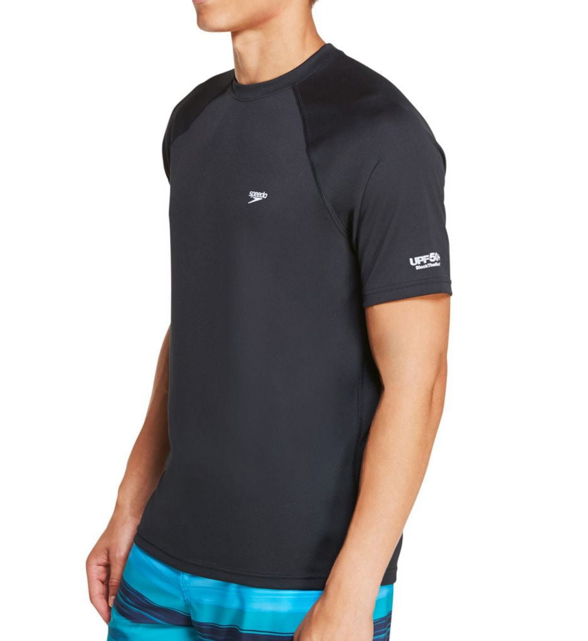 Simple Speedo Men's Speedo 7748220 Easy Regular Fit Short Sleeve Swim Shirt (Speedo ...