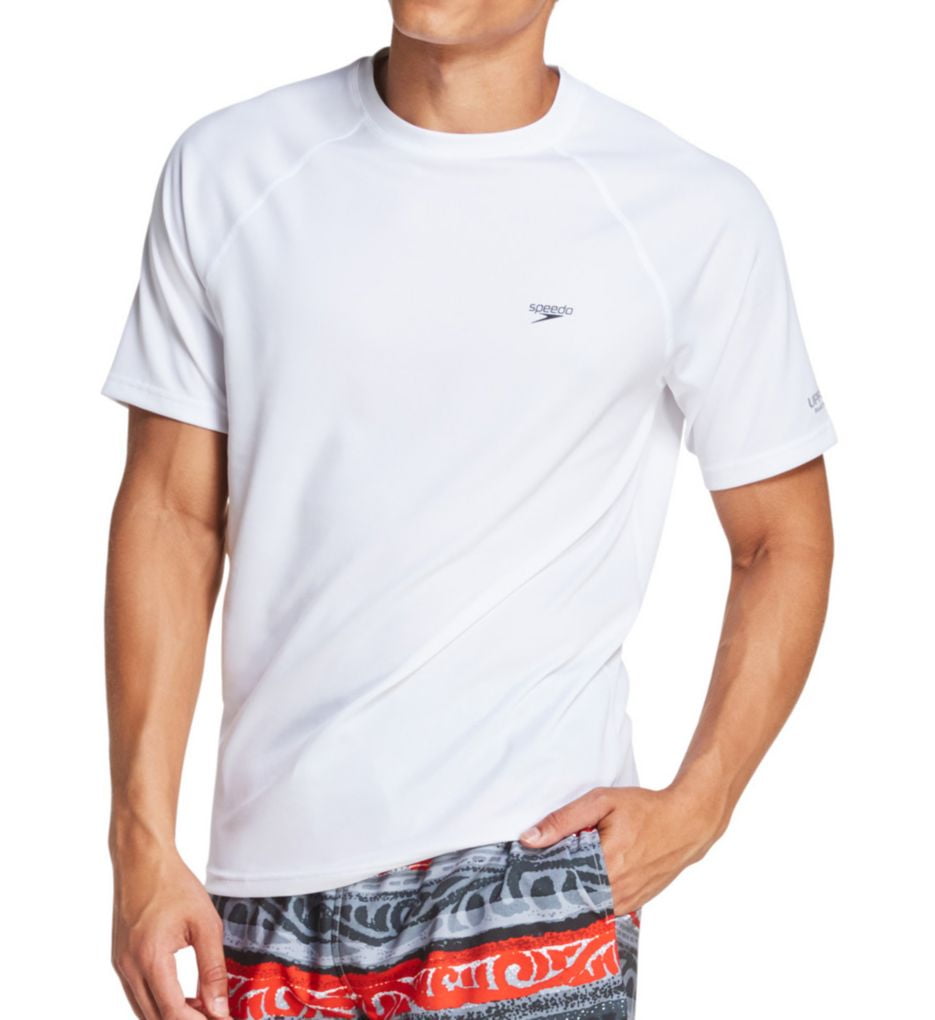 speedo swim shirt mens