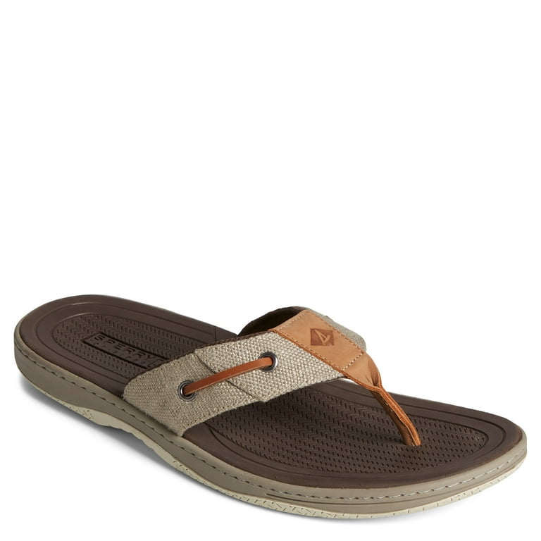 Sperry thong sandals mens sale