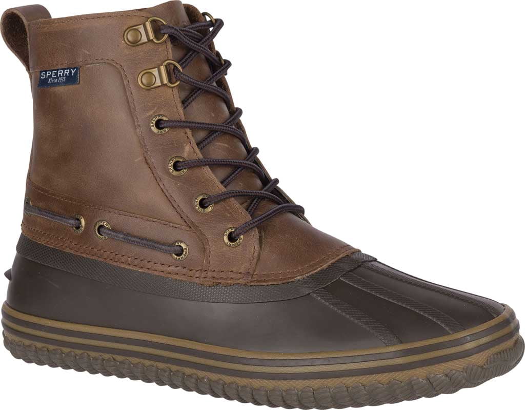 Sperry Mens Huntington Duck Boot , Brown/Dk Brown, Size  9 Men main image 2