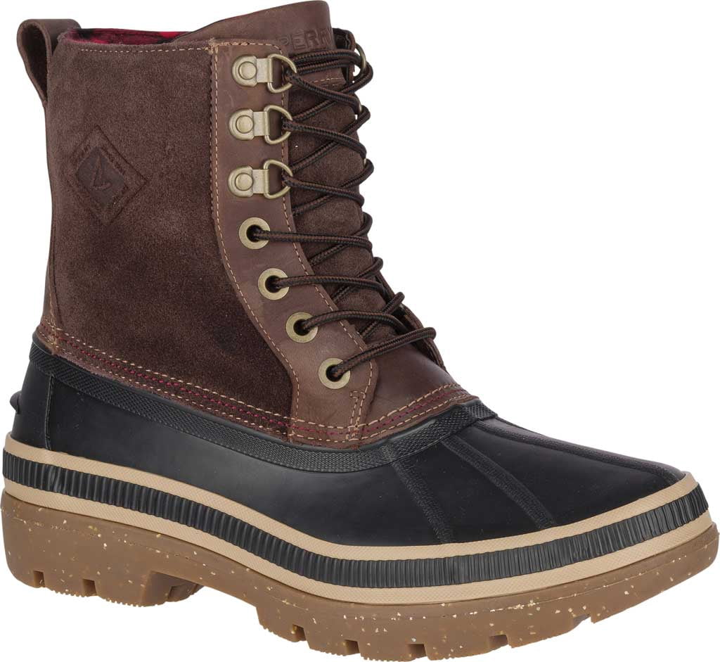 Sperry Mens Huntington Duck Boot , Brown/Dk Brown, Size  9 Men main image 4