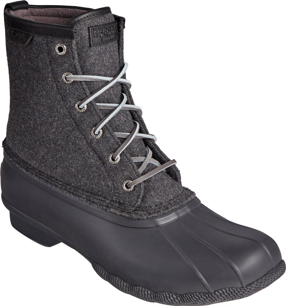 Sperry Men s Saltwater Duck Rain Boot Charcoal Grey 12 Walmart