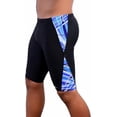 thumbnail image 1 of Men's Spice Jammer Swimsuit (MJ011) - Black/Sky Blue - 32, 1 of 2