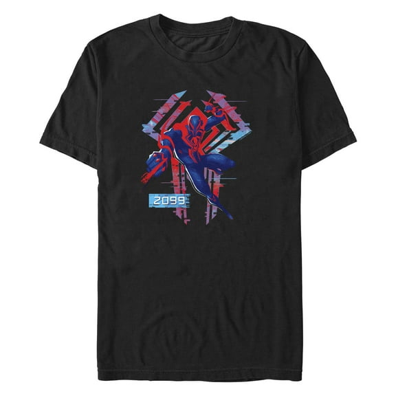 Men's Spider-Man: Across the Spider-Verse 2099 Spider-Man Graphic T-Shirt