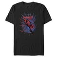 thumbnail image 1 of Men's Spider-Man: Across the Spider-Verse 2099 Spider-Man Logo Graphic Tee Black Small, 1 of 5