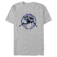 thumbnail image 1 of Men's Spider-Man: Across the Spider-Verse Miles Morales Logo Graphic Tee Athletic Heather 2X Large, 1 of 5