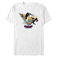 thumbnail image 1 of Men's Spider-Man: Across the Spider-Verse Miles Morales and Spider Gwen Logo  Graphic Tee White 2X Large, 1 of 5