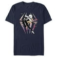 thumbnail image 1 of Men's Spider-Man: Across the Spider-Verse Spider Gwen Sketch  Graphic Tee Navy Blue X Large, 1 of 5