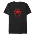 thumbnail image 1 of Men's Spider-Man: Across the Spider-Verse Spray Paint Spider Logo Graphic Tee Black 3X Large, 1 of 5