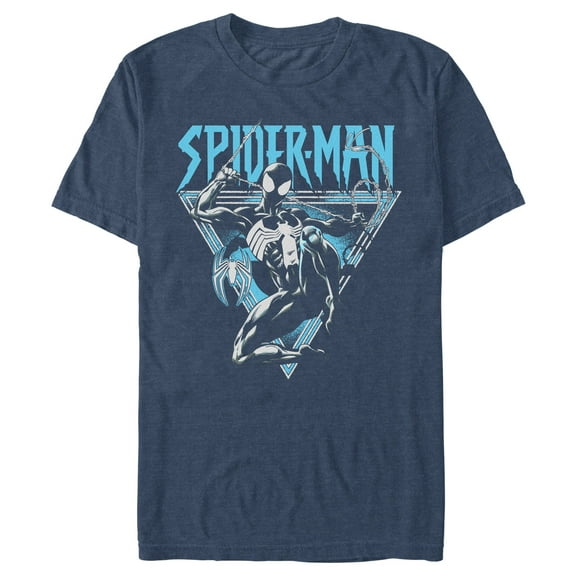 Men's Spider-Man Black Suit Hero  Graphic T-Shirt