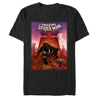 Men's Spider-Man Here Lies Grave  Graphic T-Shirt