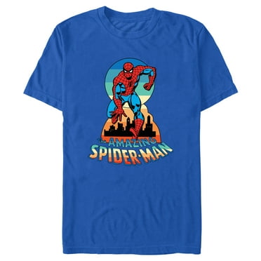 Men's Spider-Man Hero in Action  Graphic T-Shirt