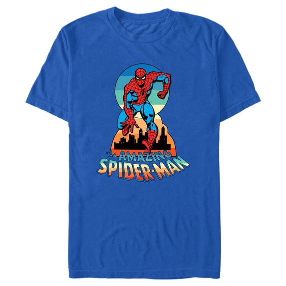 Men's Spider-Man Hero in Action Graphic T-Shirt