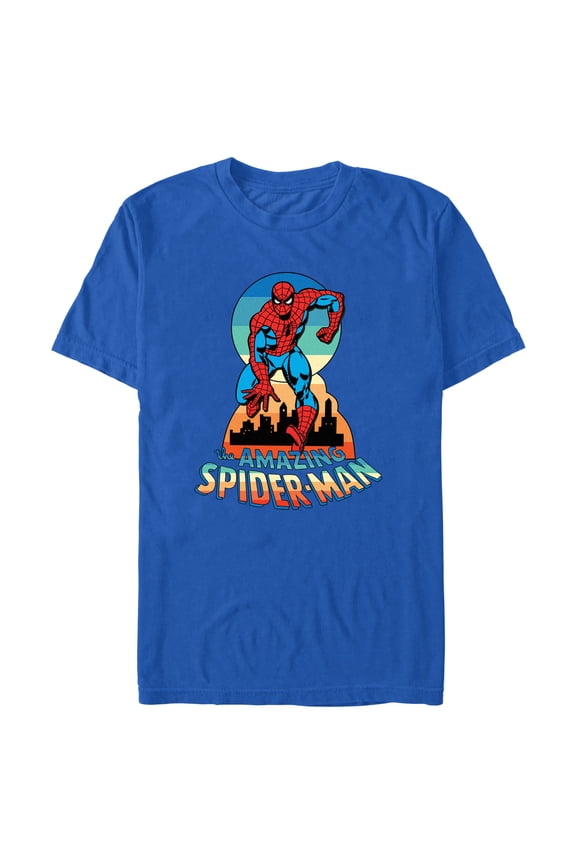 Men's Spider-Man Hero in Action Graphic T-Shirt