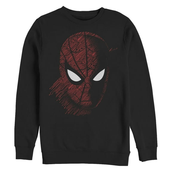 Men's Spider-Man: Into the Spider-Verse Tech Pattern  Sweatshirt