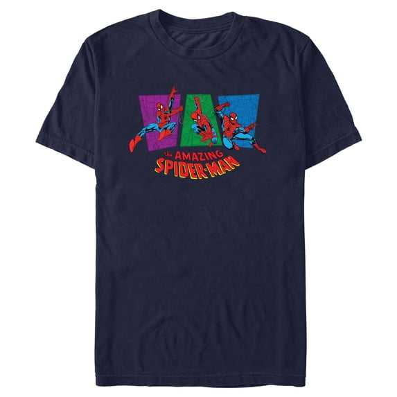 Men's Spider-Man Power Poses Graphic T-Shirt
