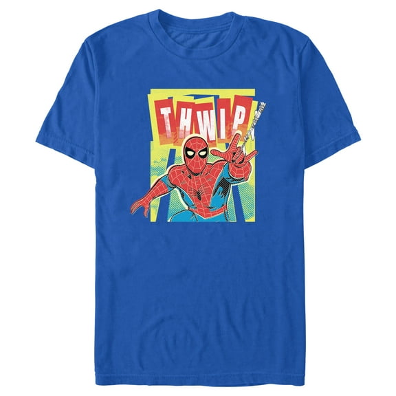 Men's Spider-Man Retro Twip Pose  Graphic T-Shirt