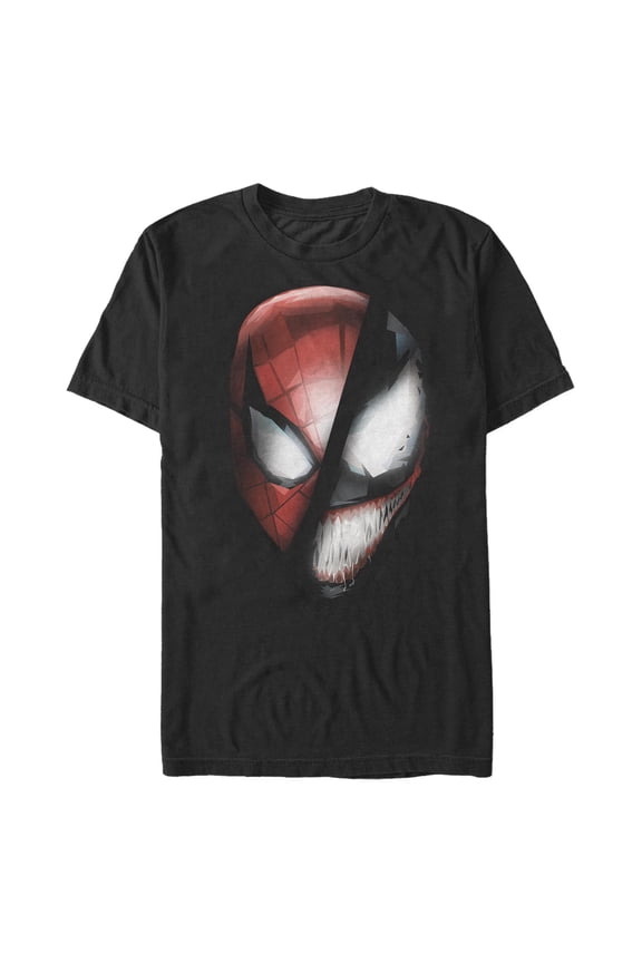 Men's Spider-Man Spider Venom Rival Split Graphic T-Shirt
