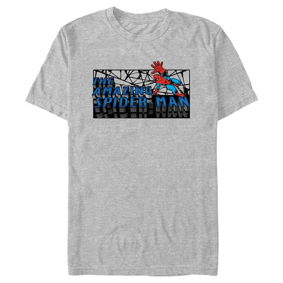 Men's Spider-Man The Amazing Logo  Graphic T-Shirt