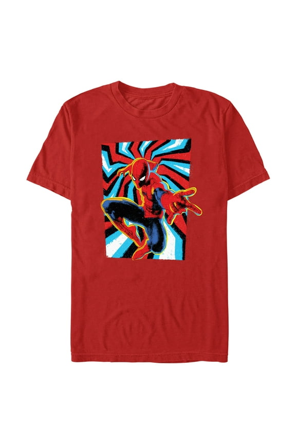 Men's Spider-Man Twip Pose Graphic T-Shirt