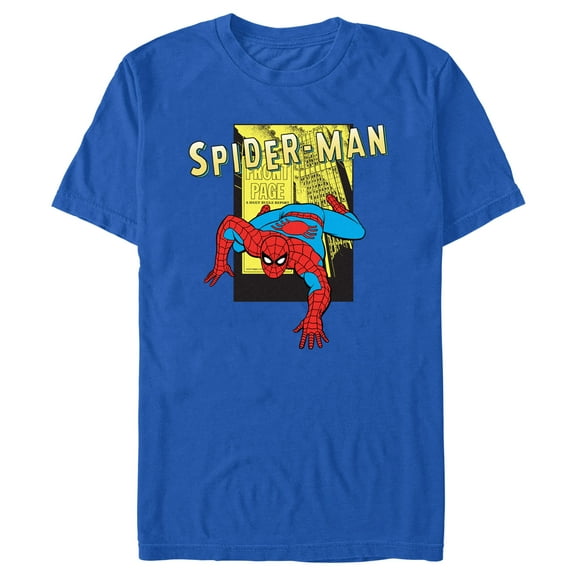 Men's Spider-Man Wall Crawler Pose Graphic T-Shirt