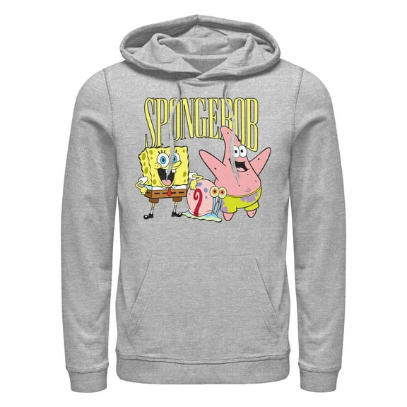 Men's SpongeBob SquarePants Group Friends Pull Over Hoodie