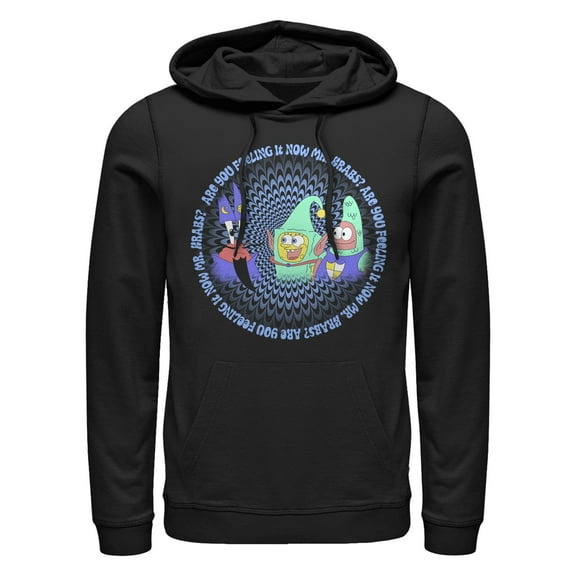 Men's SpongeBob SquarePants Illusion Mr Krabs Pull Over Hoodie