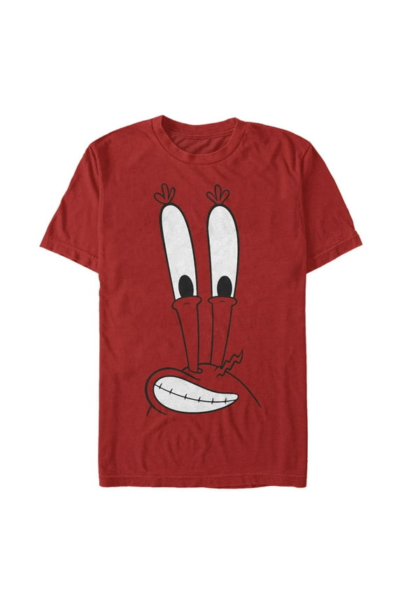 Men's SpongeBob SquarePants Mr. Krab Face Graphic T-Shirt
