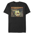 thumbnail image 1 of Men's SpongeBob SquarePants Screaming SpongeBob Graphic Tee Black X Large, 1 of 5
