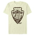 thumbnail image 1 of Men's SpongeBob SquarePants Sponge on the Run Camp Coral Patch  Graphic Tee Beige 2X Large, 1 of 3