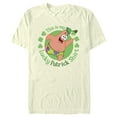 thumbnail image 1 of Men's SpongeBob SquarePants St. Patrick's Day This is my Lucky Patrick Shirt  Graphic Tee Beige 2X Large, 1 of 4