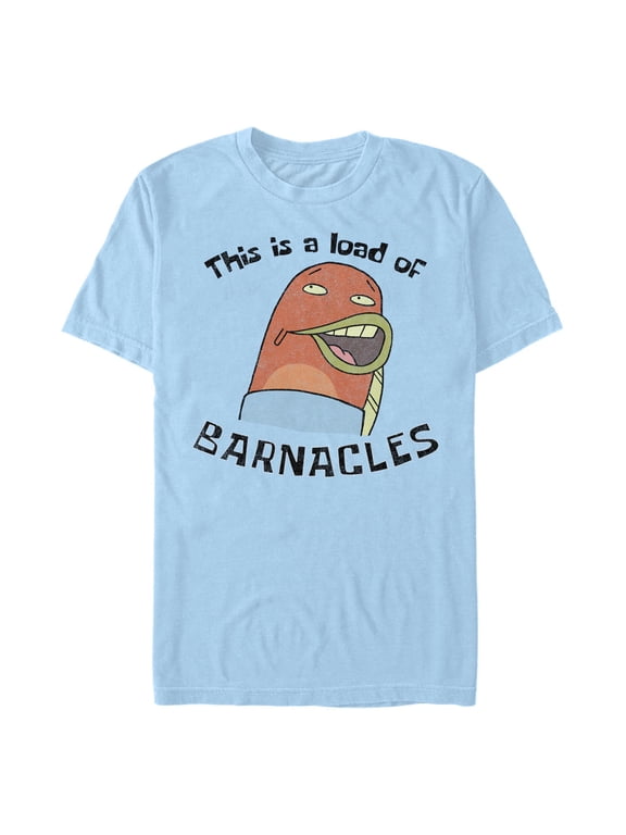 Men's SpongeBob SquarePants This Is A Load of Barnacles Graphic T-Shirt