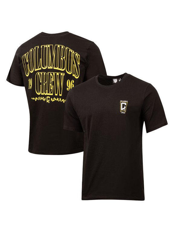 Men's Sport Design Sweden Black Columbus Crew Heritage Badge T-Shirt
