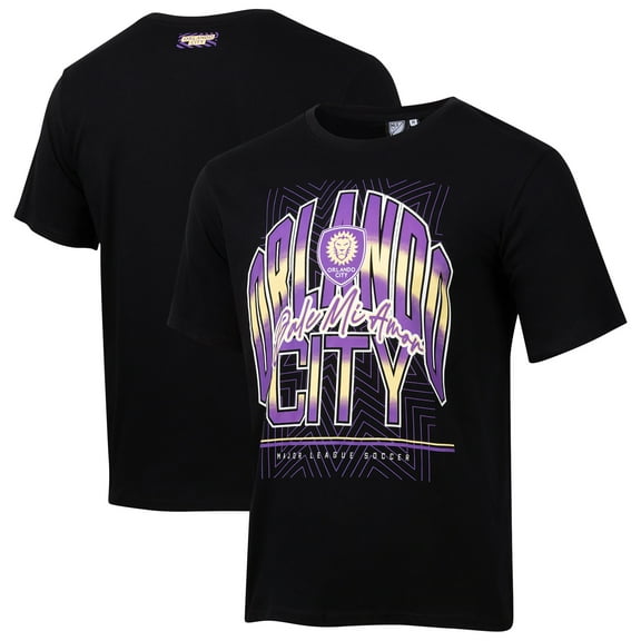 Men's Sport Design Sweden Black Orlando City SC Vintage '90s Relaxed T-Shirt