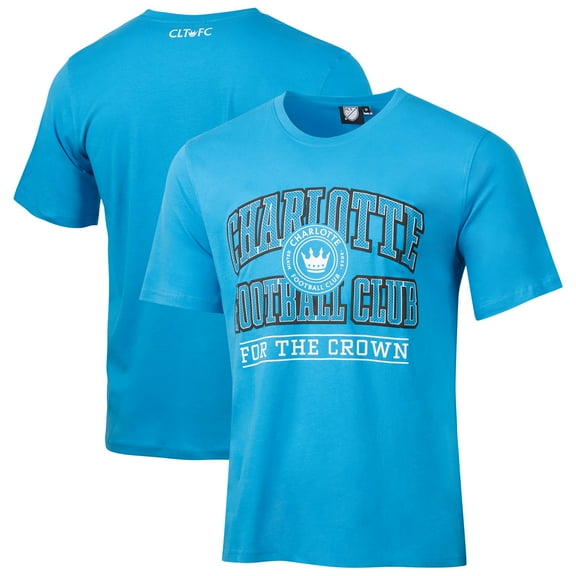 Men's Sport Design Sweden Blue Charlotte FC Vintage '90s Relaxed T-Shirt