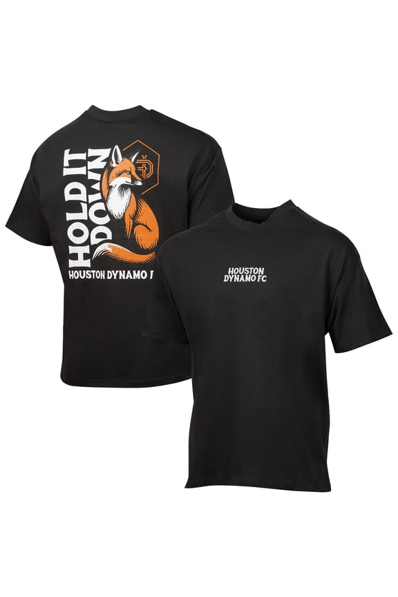 Men's Sport Design Sweden  Charcoal Houston Dynamo FC City Soul Oversized T-Shirt