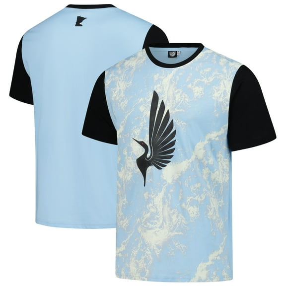 Men's Sport Design Sweden Light Blue Minnesota United FC Relaxed Fit T-Shirt